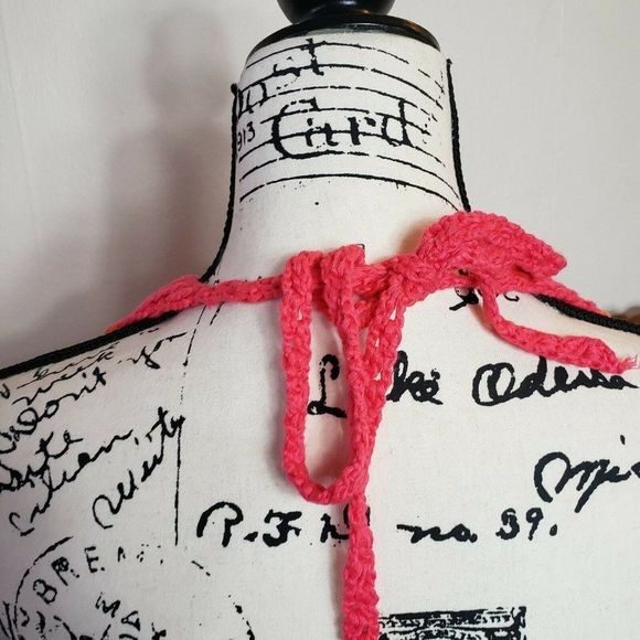 Olivaceous Multi-colored Crocheted Halter Top - Picture 5 of 8